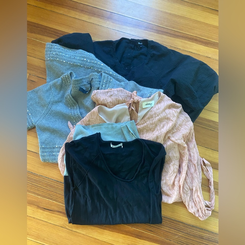 Bundle or 4 - Alexander wang dress, Moschino dress; Madewell